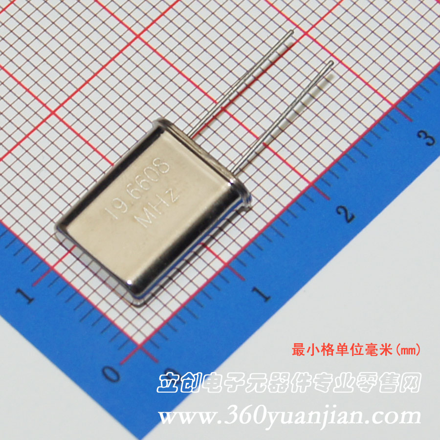 19.6608MHZ 20PF ±20PPM 49U