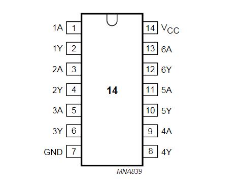 74hc14 datasheet на русском схема