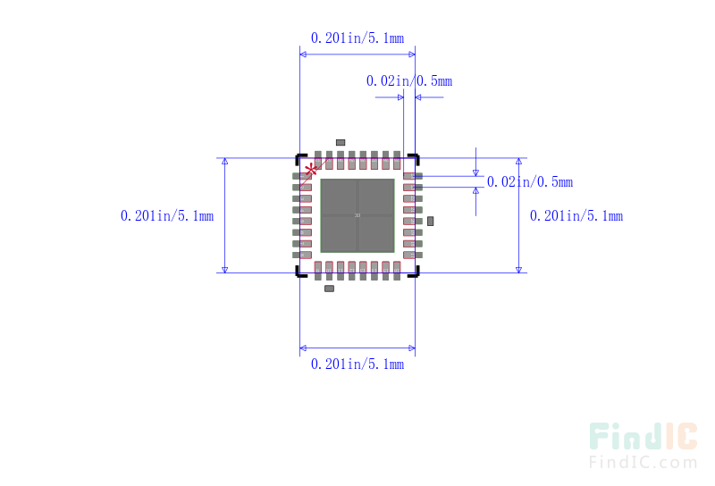 【ATTINY26-16MU PDF数据手册】_中文资料_引脚图及功能_(微芯 Microchip)-采芯网