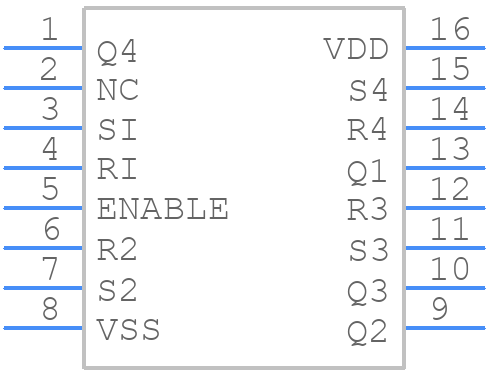 cd4044bdr 引腳圖