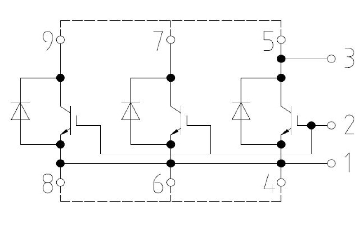 Igbt модуль схема подключения