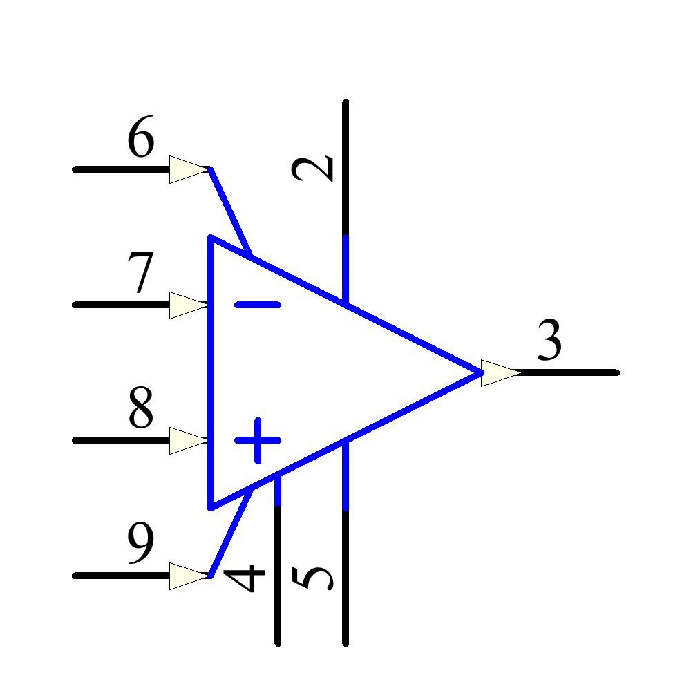 lm1876tf/nopb 引脚图