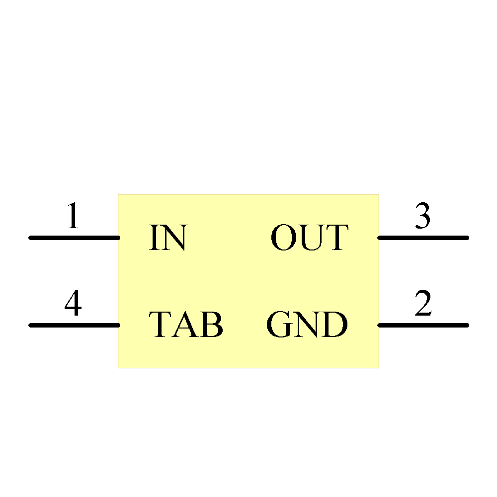 lm2937imp-8.0/nopb 引脚图