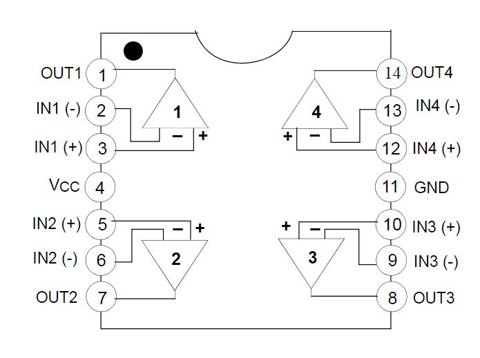 Lm324 datasheet на русском схема включения