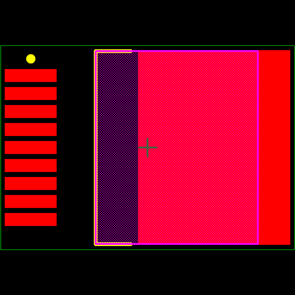  LM4755TS/NOPB packaging pad diagram