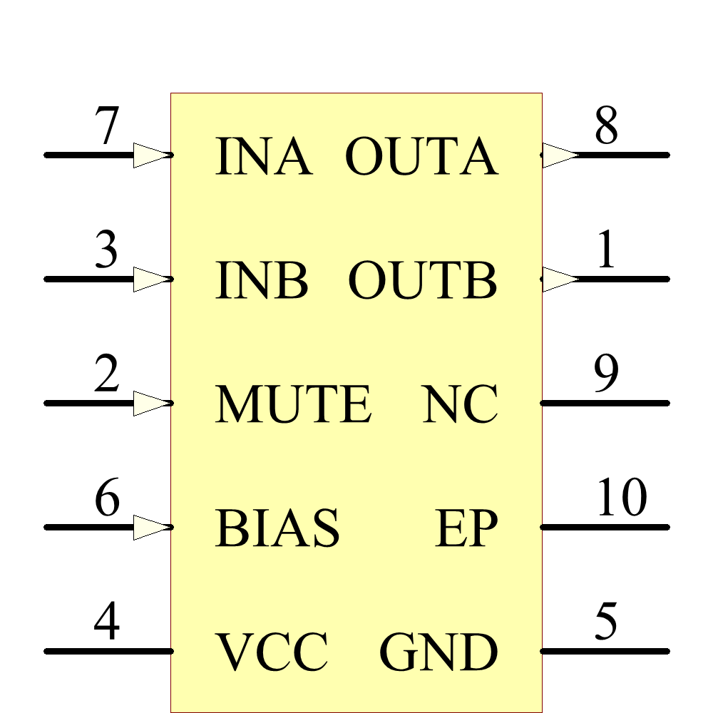  LM4755TS/NOPB pin diagram