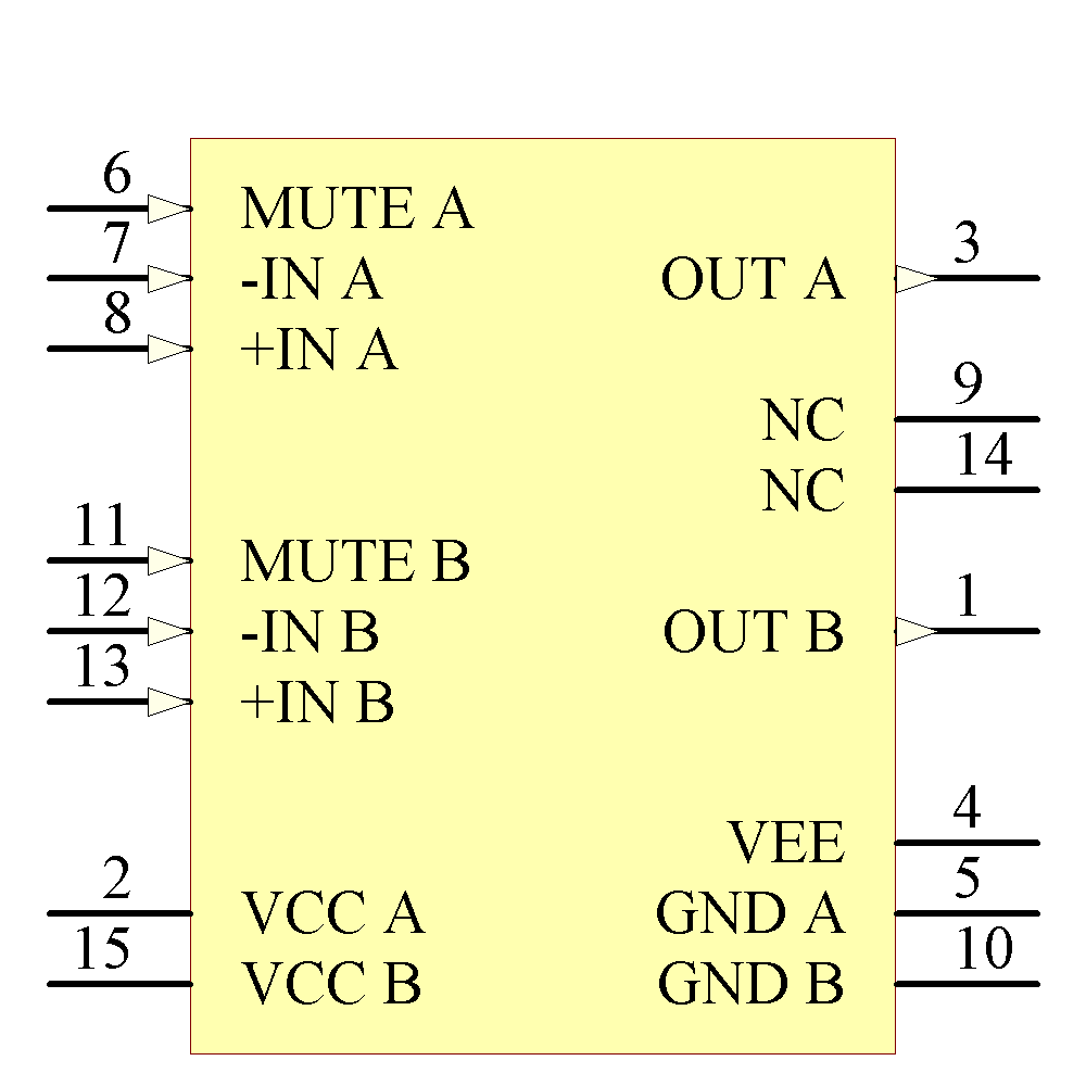 lm4766t/nopb 引脚图