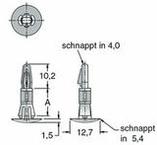 M2.5 Hex Brass 11mm Length 05.02.113 Ettinger Spacer
