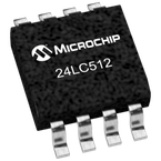 Serial I2C Pack of 20 8 Pins 512 Kbit EEPROM 400 kHz 2-Wire 24LC512-I//SMG 64K x 8bit SOIJ 24LC512-I//SMG