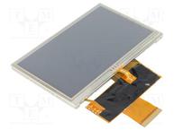 Display TFT 4.3" 480x272 DEM 480272L TMH-PW-N – Touch Resistivo, LED 400-480 Cd/m²