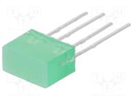 20 mA 5mm 2 2 V Red KINGBRIGHT L-835//2IDT LED Bar Graph Array 8 mcd