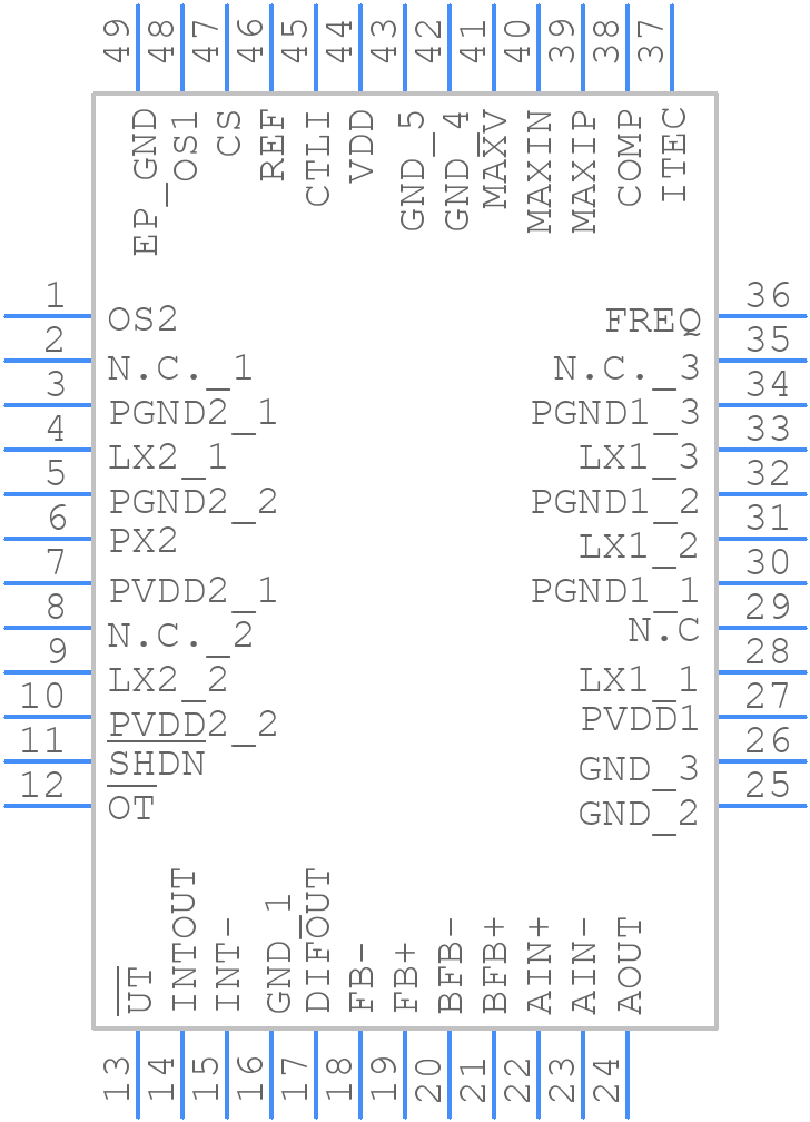 max1978etm  引脚图