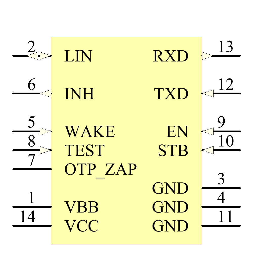 电子元器件分类 主动器件 接口芯片 ncv7420d24g