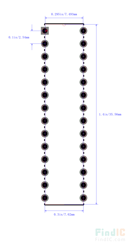 PIC16F876A-I/SP Datasheet(PDF) & Specifications - Microchip - FindIC