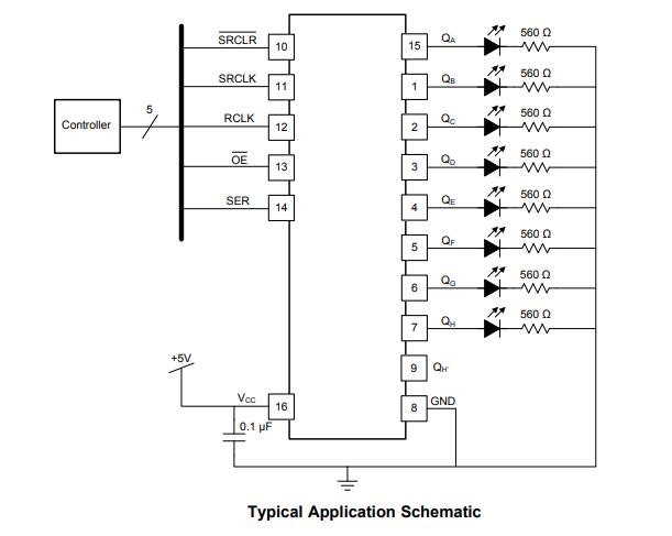 SN74HC595N Datasheet(PDF) & Specifications - TI - FindIC