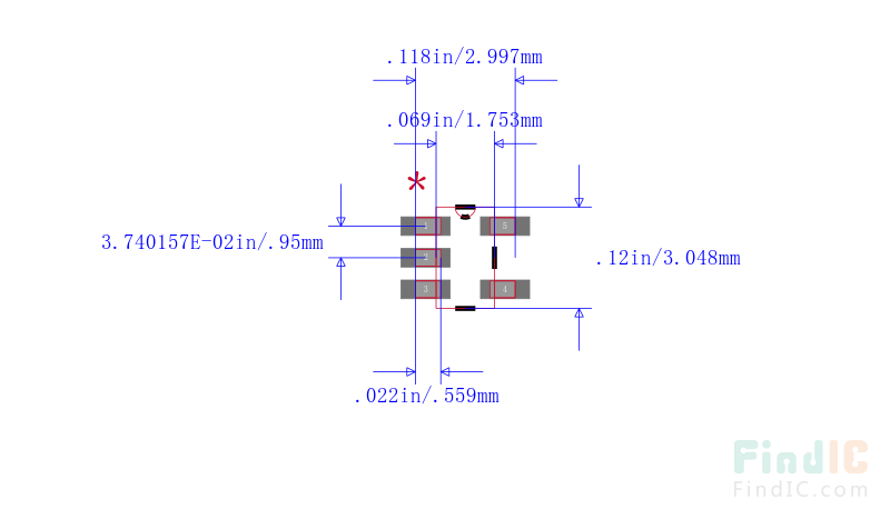 SN74LVC1G04DBVR Datasheet(PDF) & Specifications - TI - FindIC