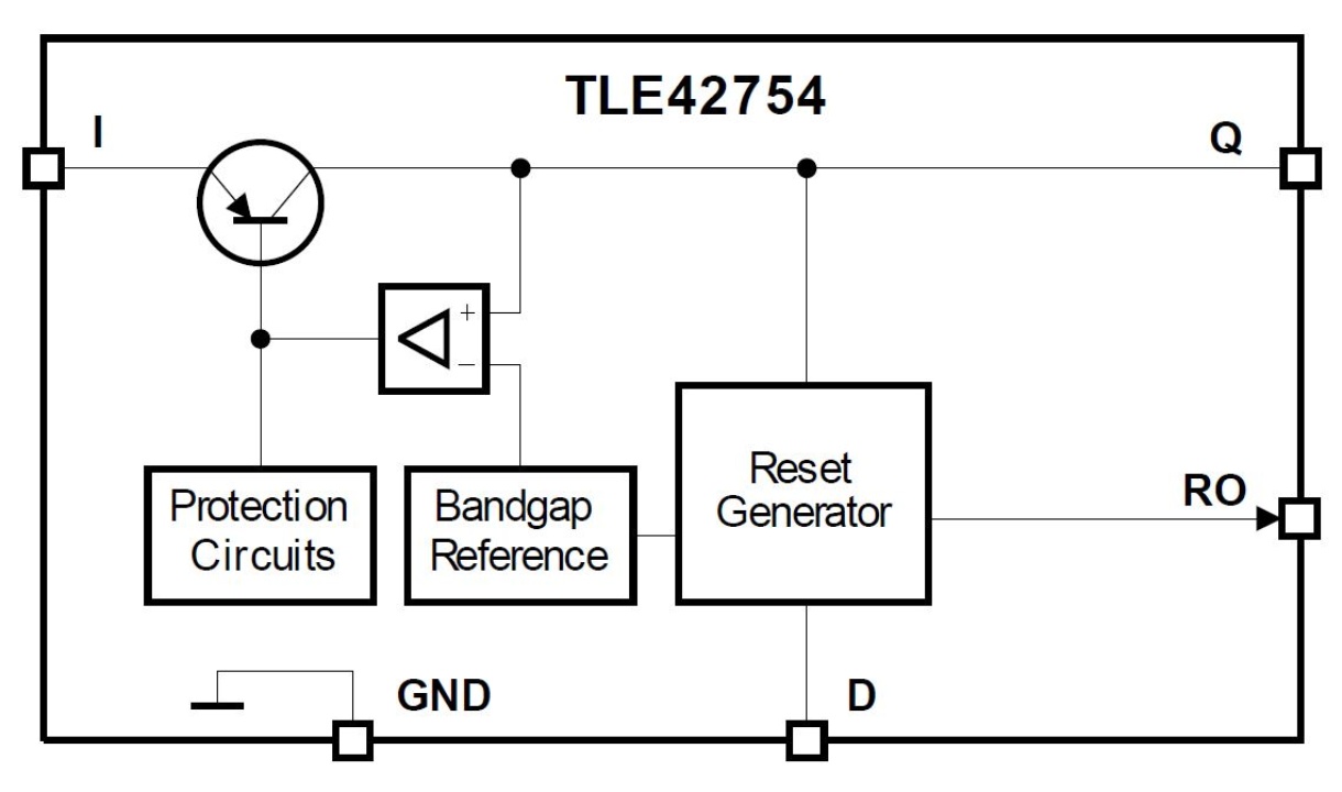 【tle42754d pdf數據手冊】_中文資料_引腳圖及功能_(英飛凌 infineon